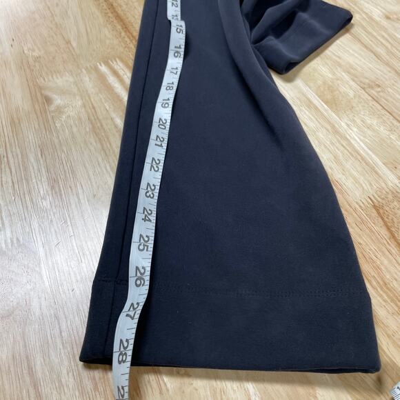 Natori NWT Mia Sanded Jersey Tie-Waist Jumpsuit Size M V-Neck V-Back Black Gray - Picture 8 of 9